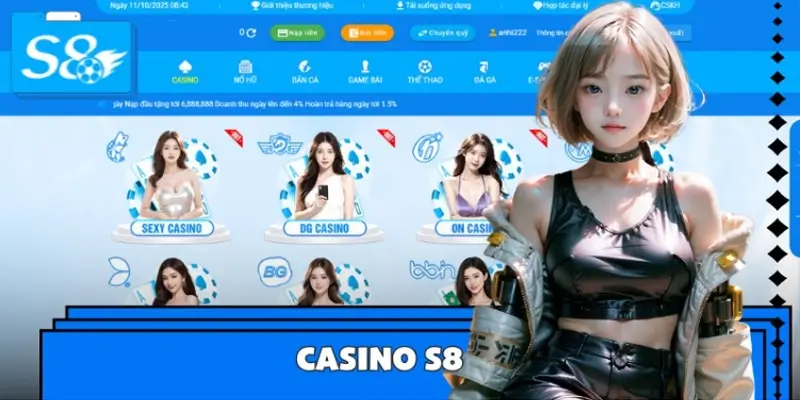 Casino S8 - Nơi Thách Thức May Rủi Và Giành Chiến Thắng Lớn