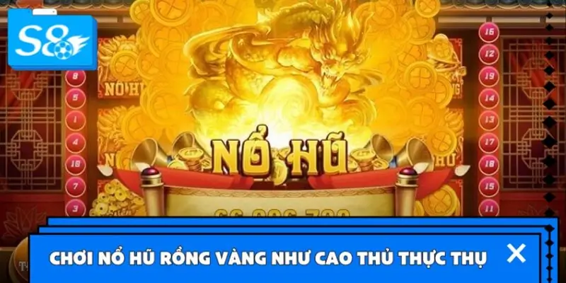 Chơi nổ hũ Rồng Vàng như cao thủ thực thụ