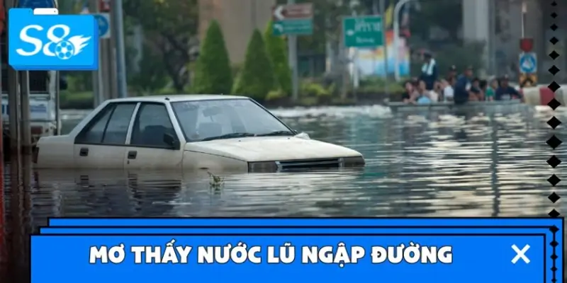 Mơ thấy nước lũ ngập đường hoặc khắp nơi