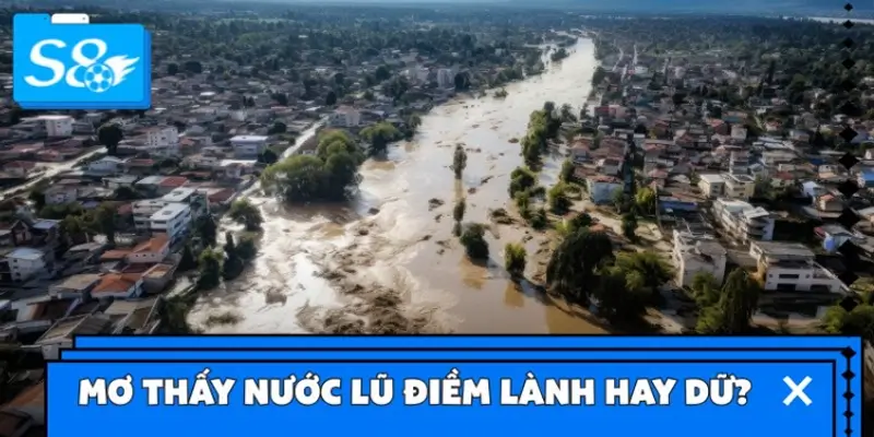 Nằm mơ thấy nước lũ là điềm lành hay dữ?