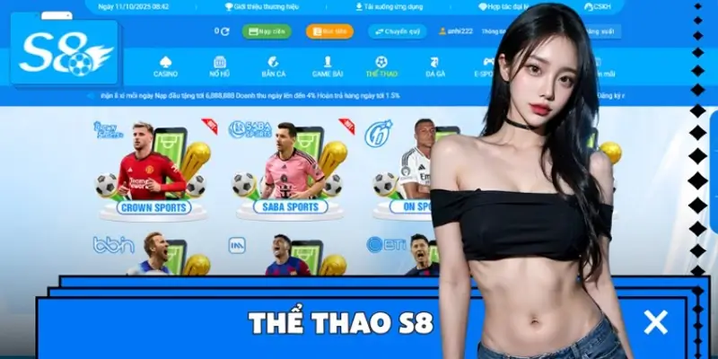 Thể Thao S8 - Sân Chơi Hội Tụ Cơ Hội Thắng Lớn Cho Bet Thủ